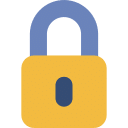 Professional security camera installation lock