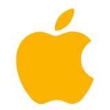 icone-apple-symbole-logo-jaune